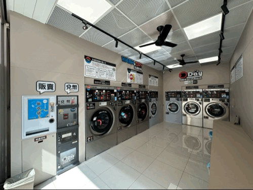 楠梓加昌路自助洗衣店